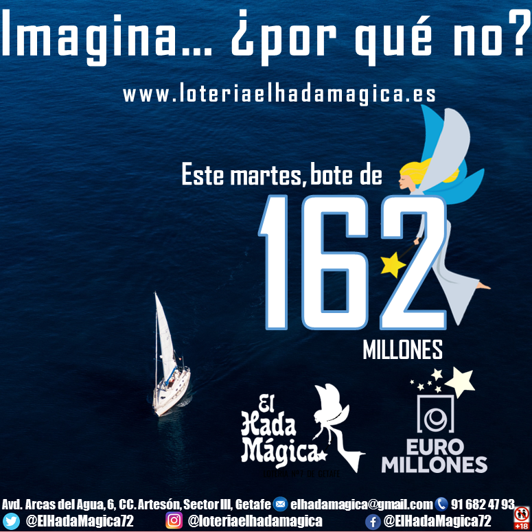 Euromillones online Loter&iacute;a El Hada M&aacute;gica Getafe