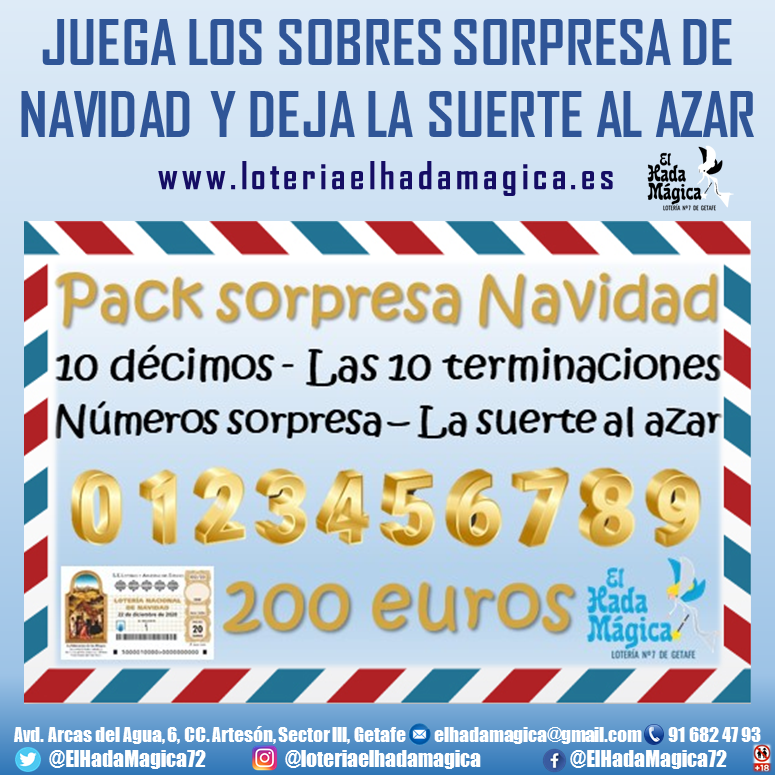 Lotería Navidad El Hada Mágica
