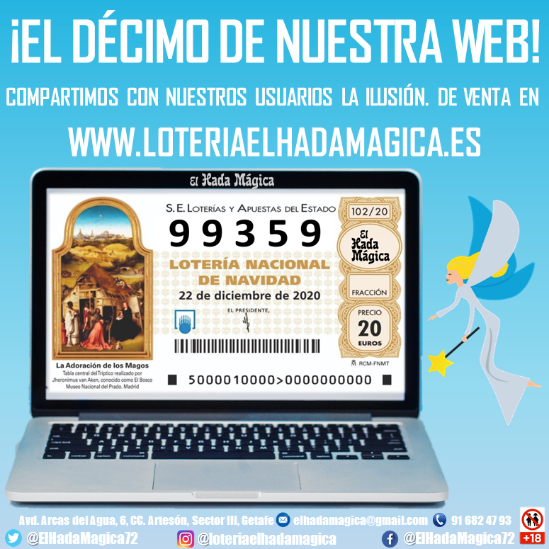 Lotería Navidad Online El Hada Mágica Getafe